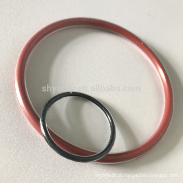 As camadas dobro do Teflon de PTFE encapsularam Viton ou o-ring do silicone